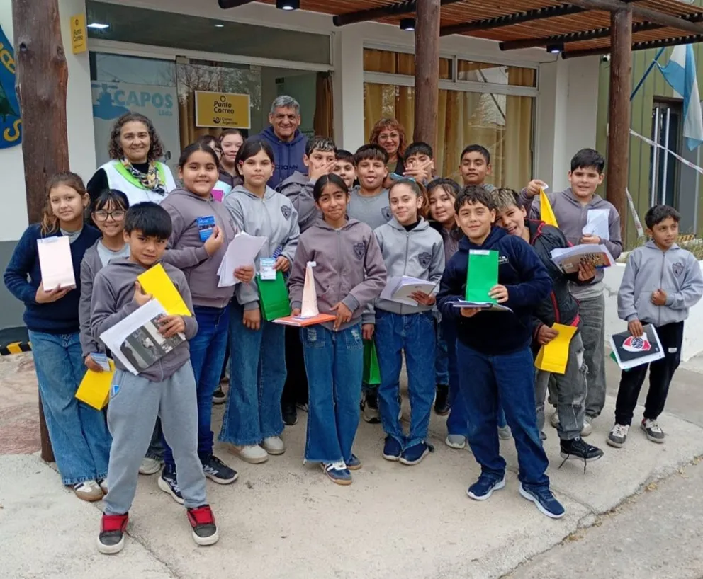 Los jóvenes se interiorizaron sobre el modo en que la comunidad emplea matemáticas en su rutina.
