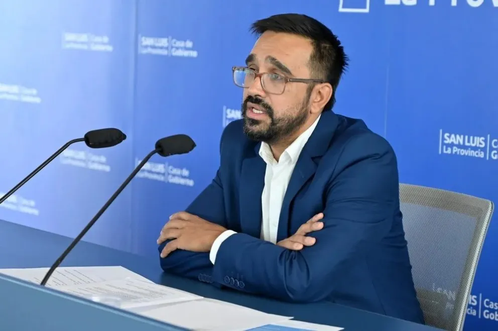 Juan Alvarez Pinto, ministro de Turismo y Cultura de San Luis.