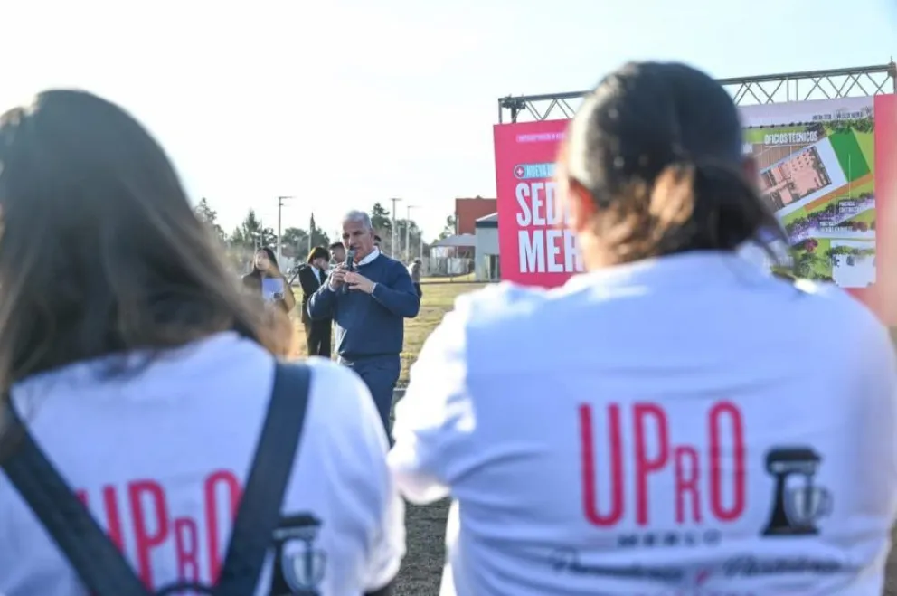 El gobierno provincial anunció la construcción de la sede propia de la UPrO en Villa de Merlo.