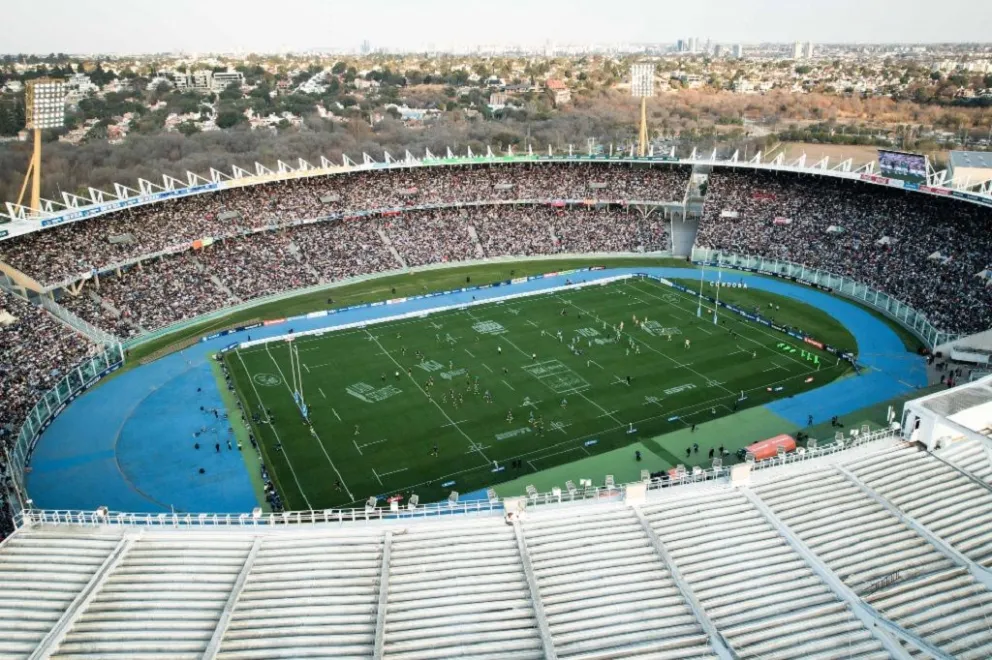 El encuentro internacional entre Los Pumas y Escocia será este sábado 4 de julio, a las 16, en el estadio Mario Alberto Kempes. (Foto: Prensa Gobierno de Córdoba)