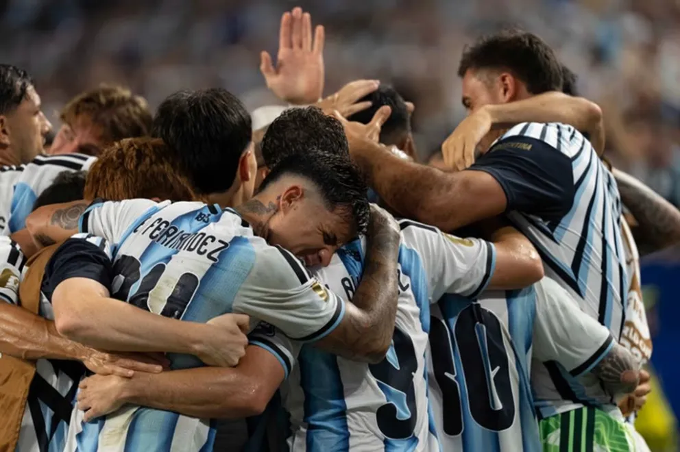 Messi llegó a los 20 goles en Mundiales. Foto: Agencia NA (Florencia Arroyos)