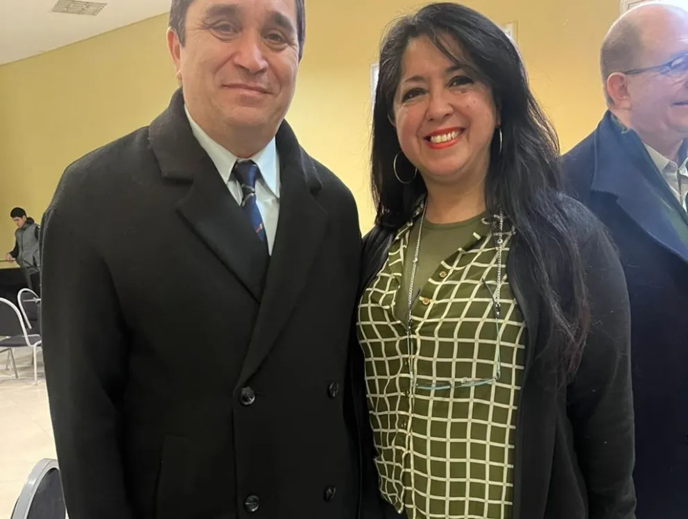 La presidenta de la Cooperativa de Cortaderas de Servicios Públicos Ltda., Lorena Saldaña, participó de un encuentro en la Ciudad de La Punta.