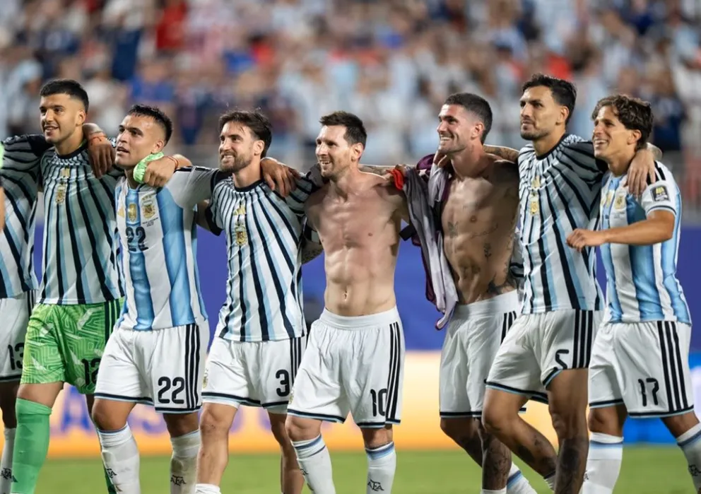 La Selección argentina ganó con sufrimiento a Suiza.  Agencia NA (Xinhua).