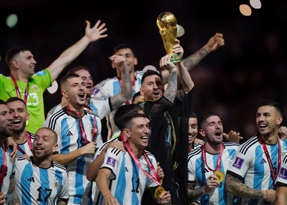 Argentina es la última selección campeona del mundo. 