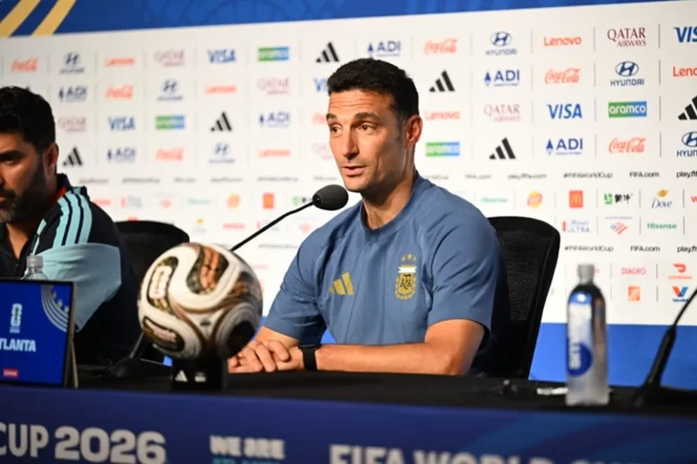 El entrenador de la Selección argentina, Lionel Scaloni. (Foto: Agencia NA)