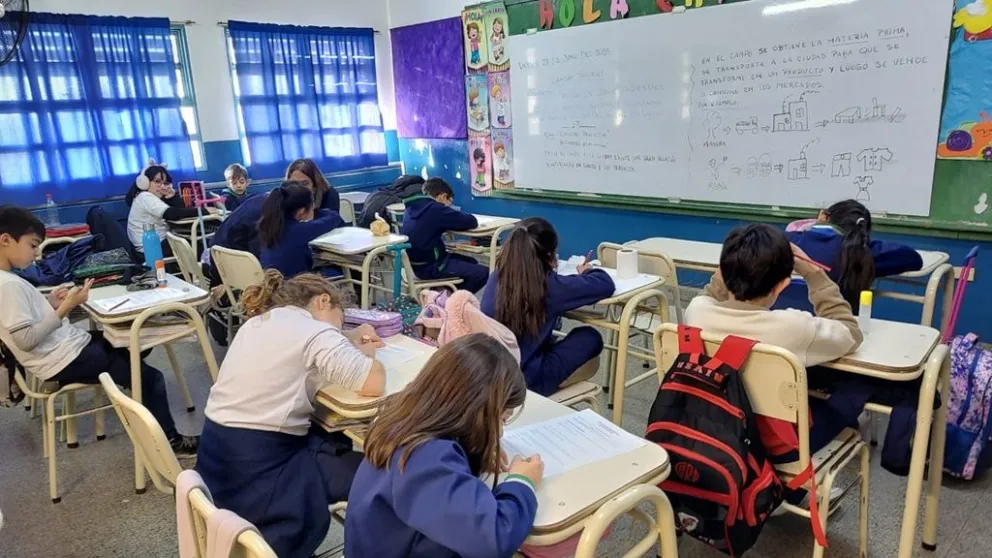 Las clases reinician este lunes en toda la provincia.