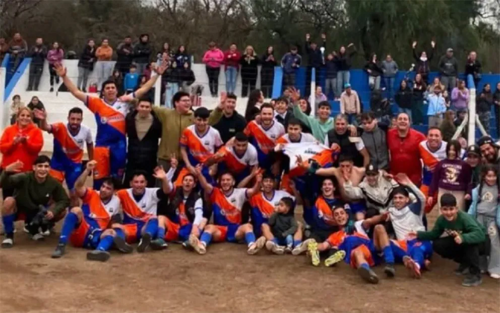El Rincón se consagró campeón del Torneo Apertura de la Primera B de la Liga de Fútbol del Norte Puntano. (Foto: DSL) 