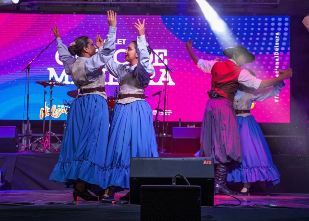 La programación artística tuvo una marcada participación de grupos y artistas locales y regionales. 