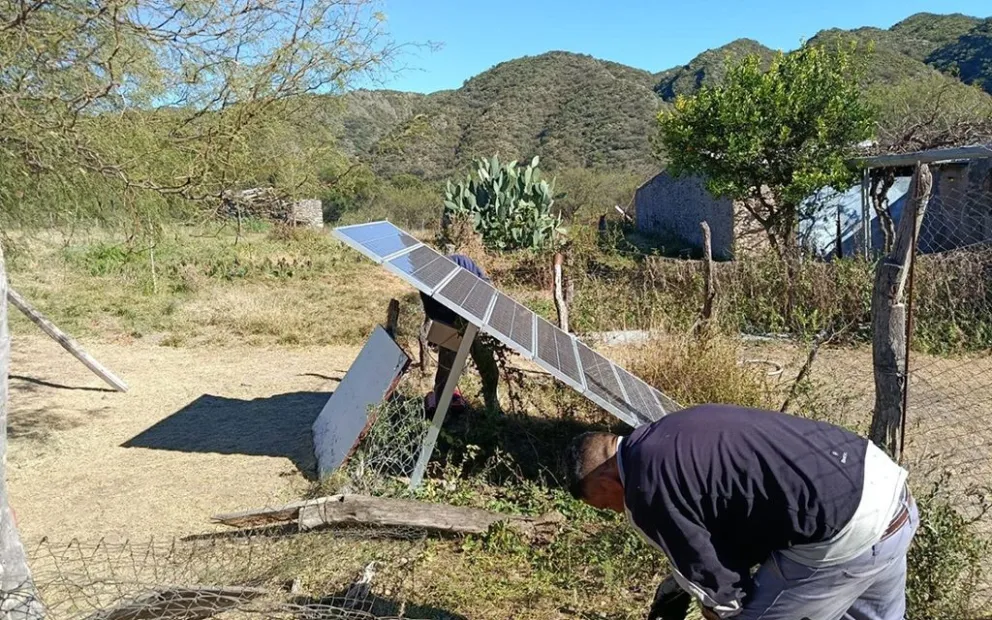 La intervención de San Luis Agua beneficia directamente a unas 20 familias rurales y a la Escuela N° 409 “Granadero Marcelino Rodríguez”.