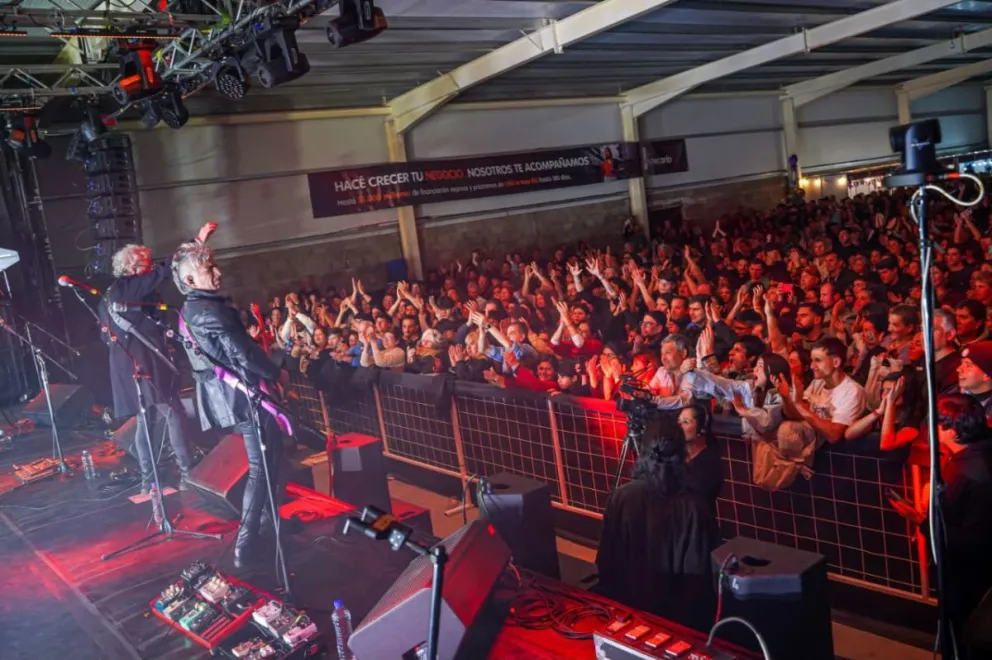 Los Tipitos y un show de cierre de la segunda noche de la Fiesta Nacional de la Dulzura en Merlo.