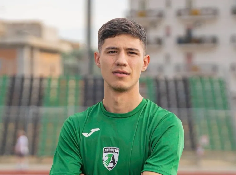 El delantero Damián López, ex San Martín de Merlo, fue anunciado como nuevo jugador del FC Augusta.