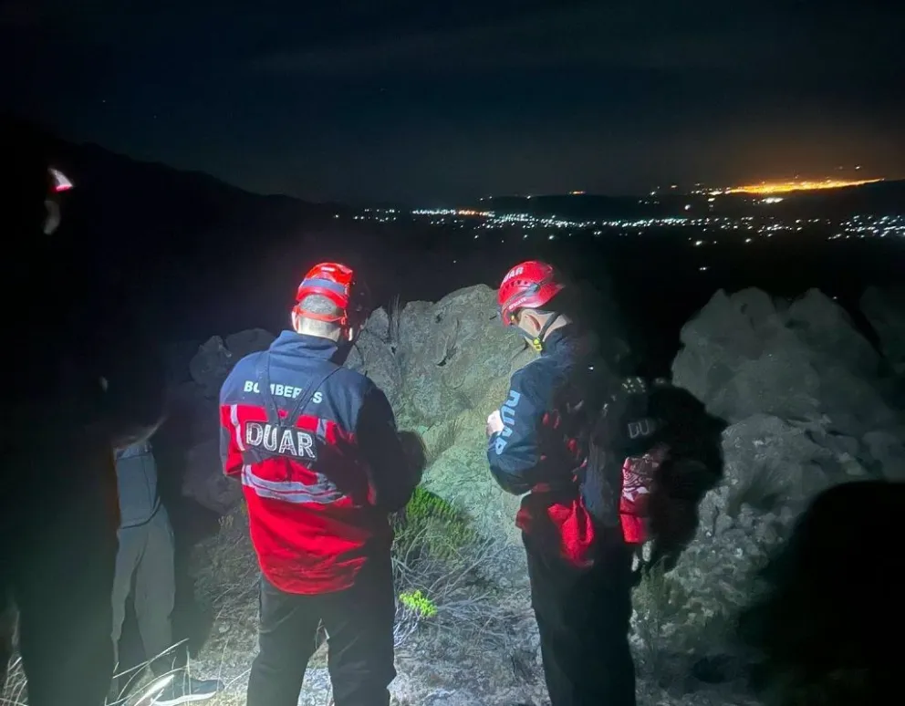 Personal del DUAR llevó adelante el operativo de búsqueda. 