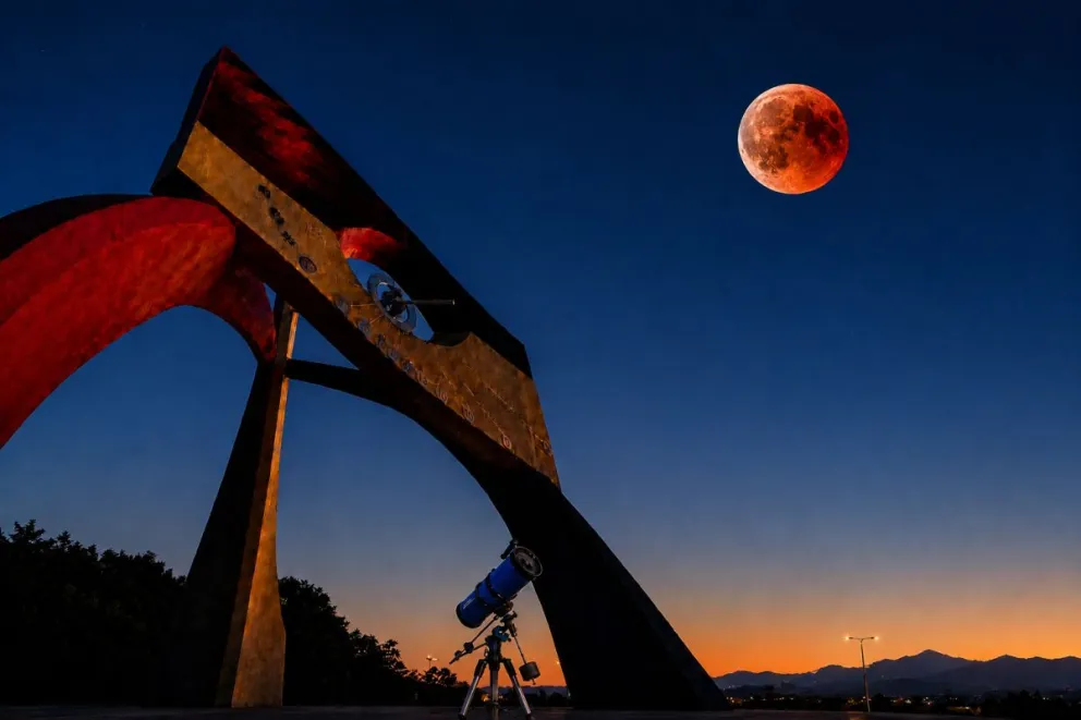 Se debe tener en cuenta que el eclipse comenzará a las 22:24 del jueves (Hora Oficial Argentina) y finalizará a las 4:02 del viernes, aunque el momento más interesante será puntualmente a la 1:13 de la madrugada.