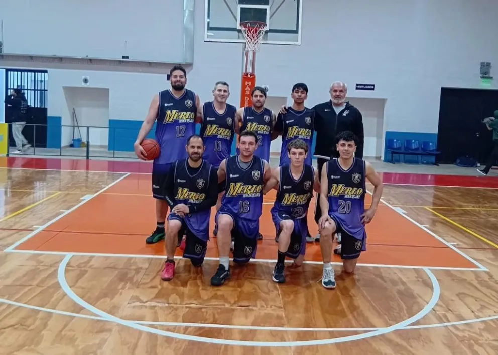 Merlo Básquet enfrenta el domingo a Estudiantes de San Luis. 
