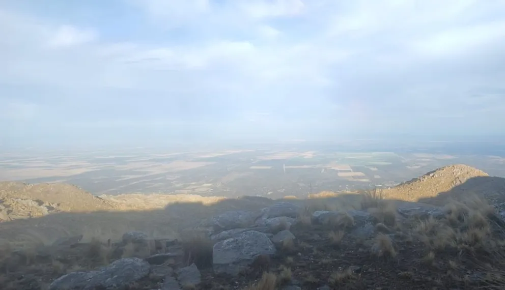 El clima en Merlo inicia con chances de lluvia.