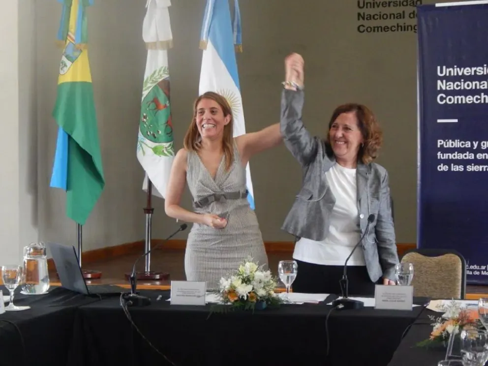 Agustina Rodríguez Saá se convirtió en su primera rectora elegida por la comunidad universitaria en el 2018. 