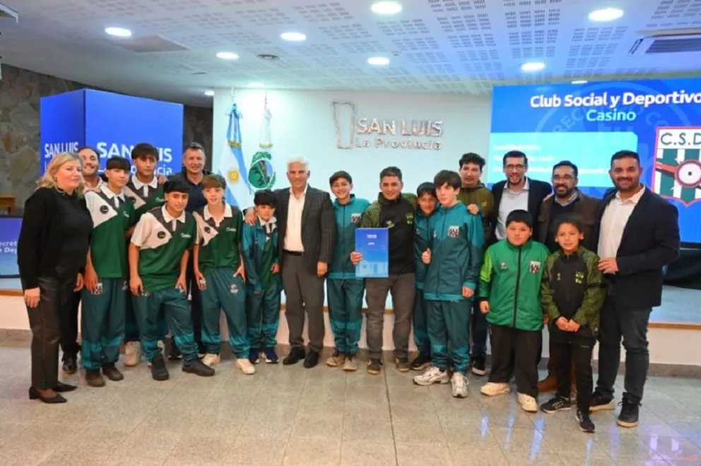 El Club Casino de Villa de Merlo recibió un segundo subsidio del Gobierno de San Luis por $100 millones. 