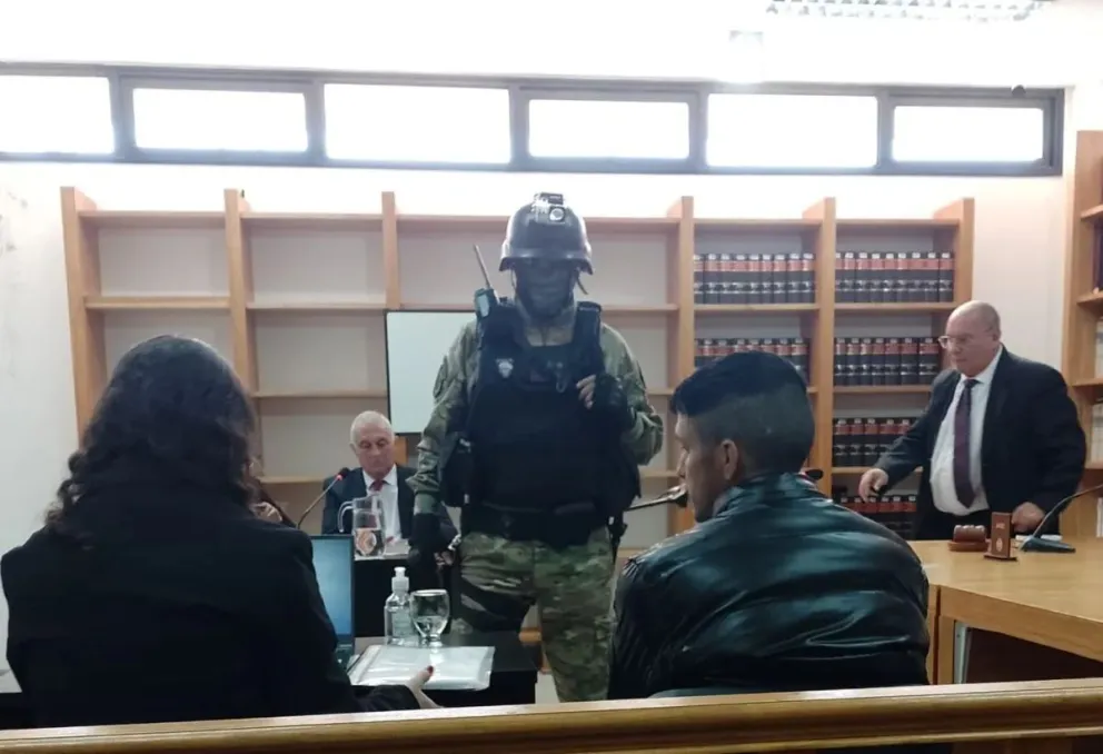 : Julio Daniel Lescano está acusado de robo armado y homicidio doblemente agravado. La Fiscalía solicitó prisión perpetua.