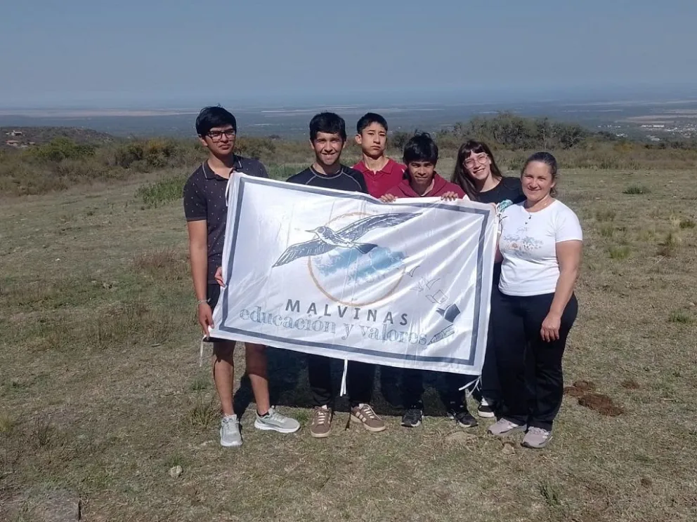 Estudiantes de Cerro de Oro presentarán un proyecto que une Malvinas, arte y valores.